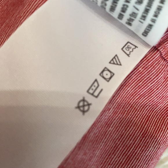 Hollister pinkish red button up - Picture 7 of 8